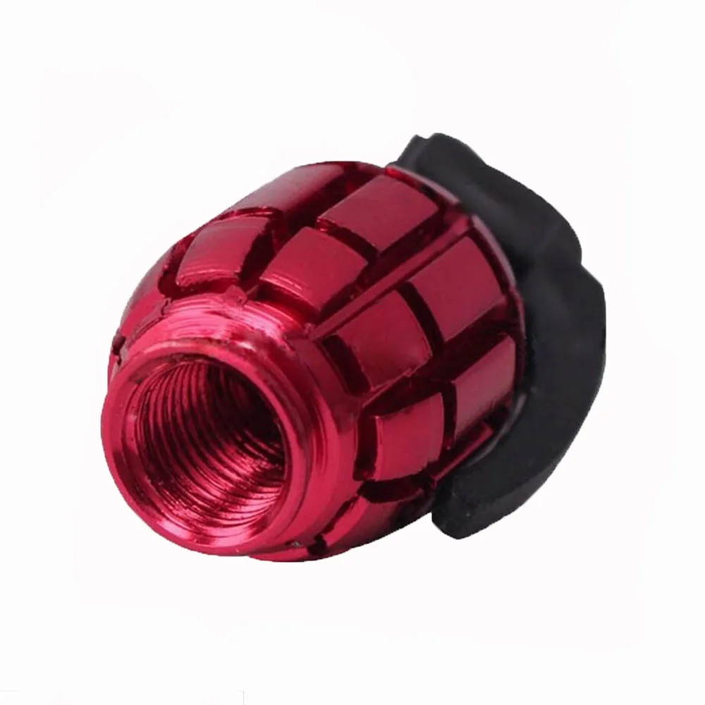 1Pair Quality Bike Wheel Tire Covered Alloy Valve Caps Dust Covers Bike