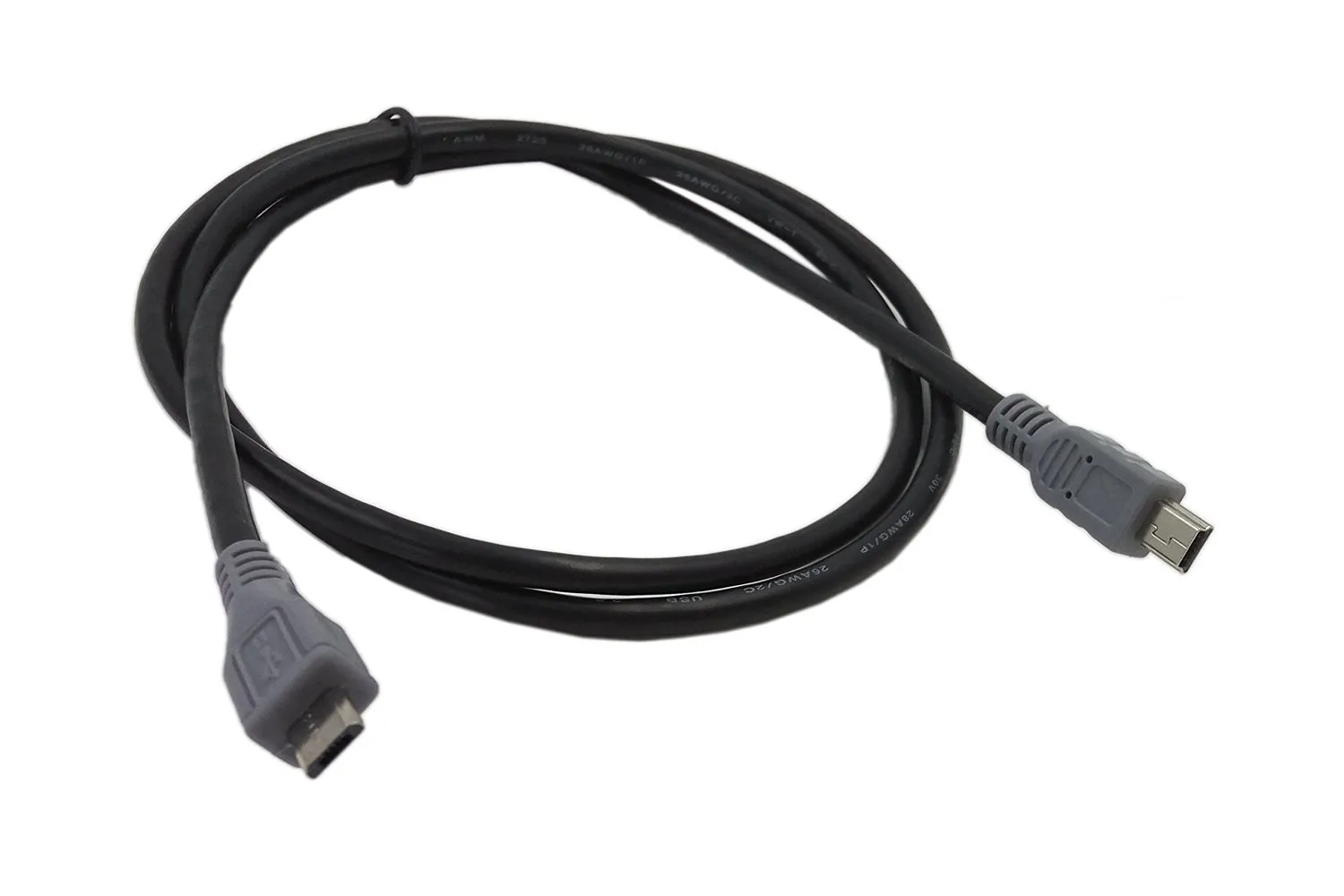 Кабель OTG линии microUSB miniUSB кабель Майк Для mini 1 м|Соединители| |