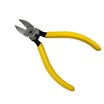 

Electrical Wire Cable Cutters Cutting Side Snips Flush Pliers Nipper Anti-Slip Rubber Diagonal Cutting Pliers Repair Hand Tools