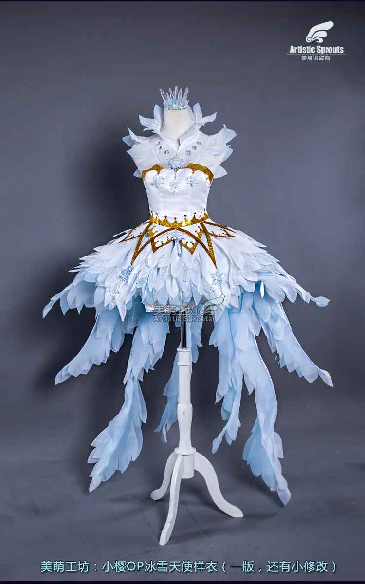 Аниме карточка Captor Sakura Ice Angel прозрачная карточная форма Косплей Костюм