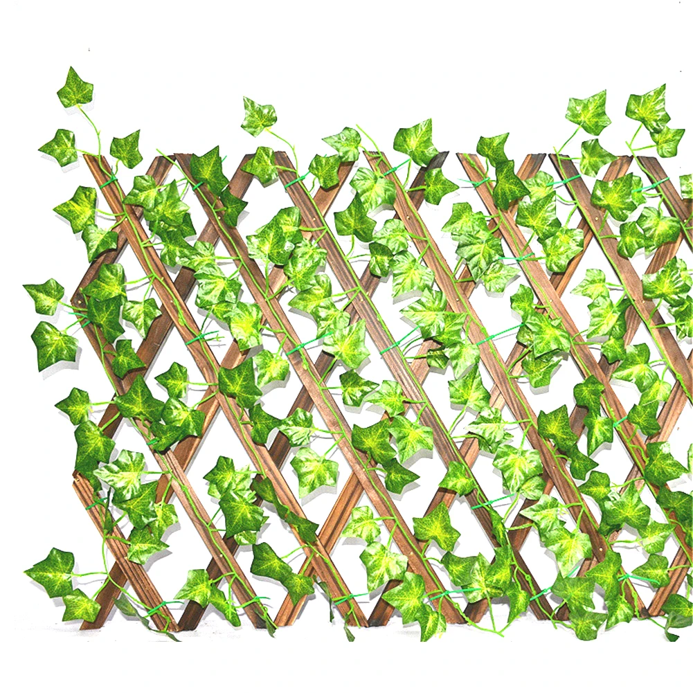 55 смвыдвижной мгновенный Забор Открытый деревянный забор сад балкон лоза рамка свадебные реквизит украшения