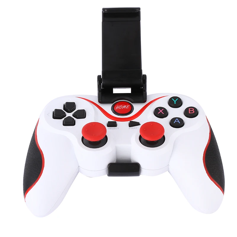 T3 Smart Phone Game Controller Wireless Bluetooth Gamepad Joystick With Phone Stand Holder for Android Smartphones Tablet PC (1)