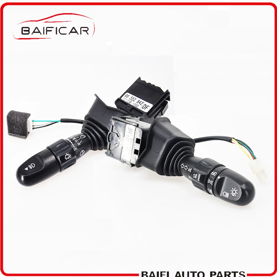 

Baificar Brand New Genuine Wiper & Turn Signal Headlight Dimmer Control Switch 96387324 96552842 For Buick Excelle Daewoo Nubira