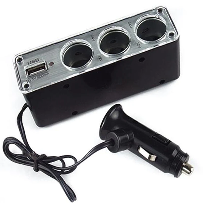 Автомобильное зарядное устройство usb для мобильных телефонов 3 дюймового экрана