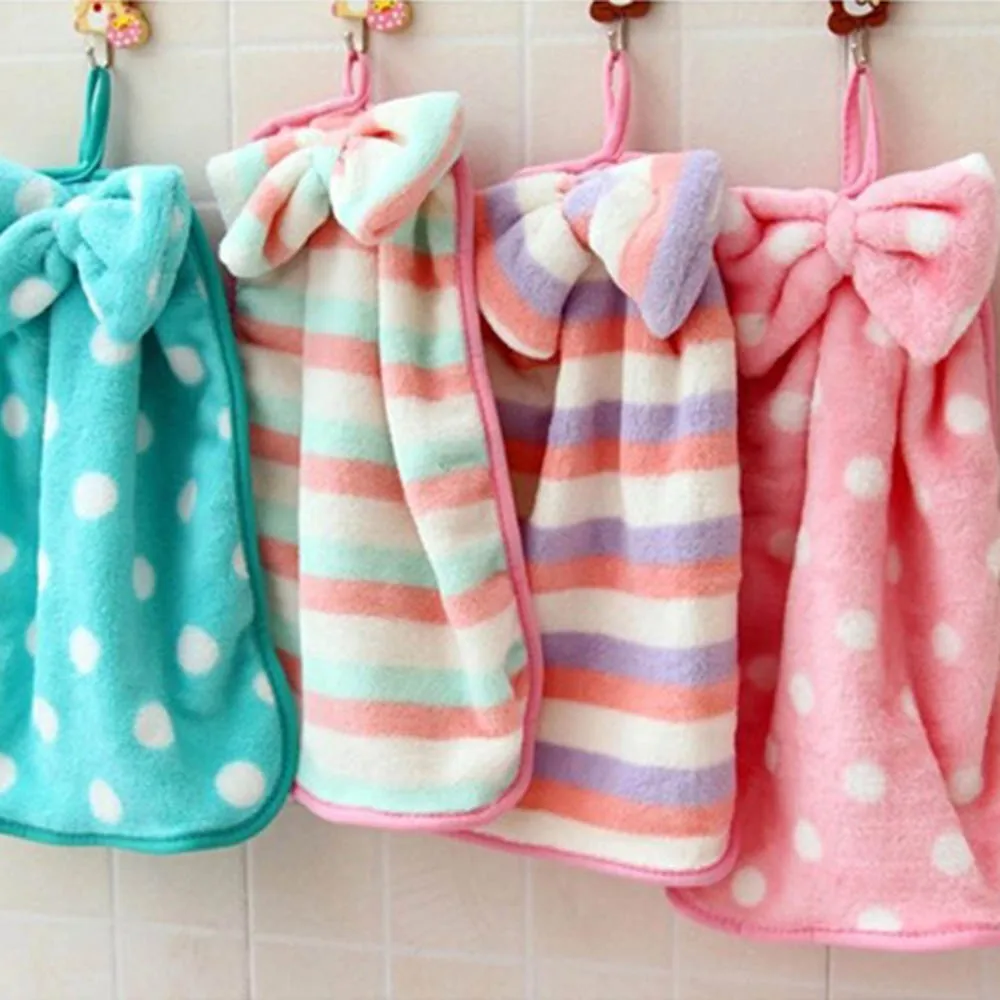 Hanging-Microfiber-Cartoon-Kitchen-Towels-Coral-Fleece-Bow-Hanging-Absorbent-Creative-Home-Life-Big-Bowknot-Thick-Coral-Velvet-Kitchen-Towe-KC1030 (8)