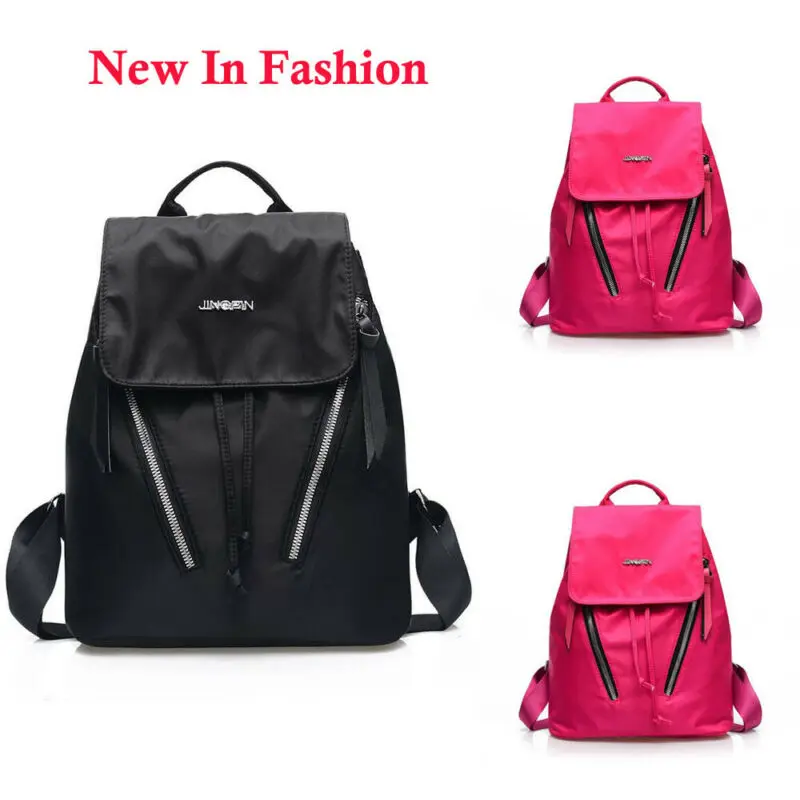

NoEnName Girls Women Oxford Cloth Backpack Anti-theft Daypack Casual Travel Backpack School Bags
