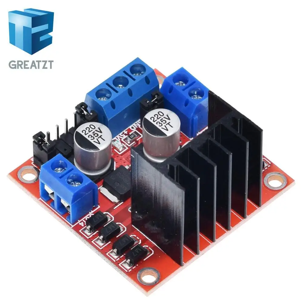 1PCS Special promotions 1pcs/lot L298N motor driver board module L298 for arduino stepper smart car robot|l298n driver|module l298nmodules cars |