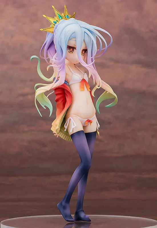 No Game No Life 20 см масштаб Siro сексуальная девушка Shiro милые куклы Garage Kit Dowin аниме фигурка игрушки