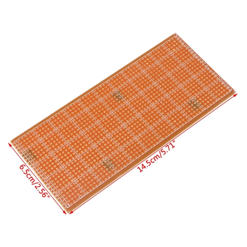 5 шт. Stripboard Veroboard vero прототип печатной платы 6,5x14,5 см 2,54 мм макетная плата