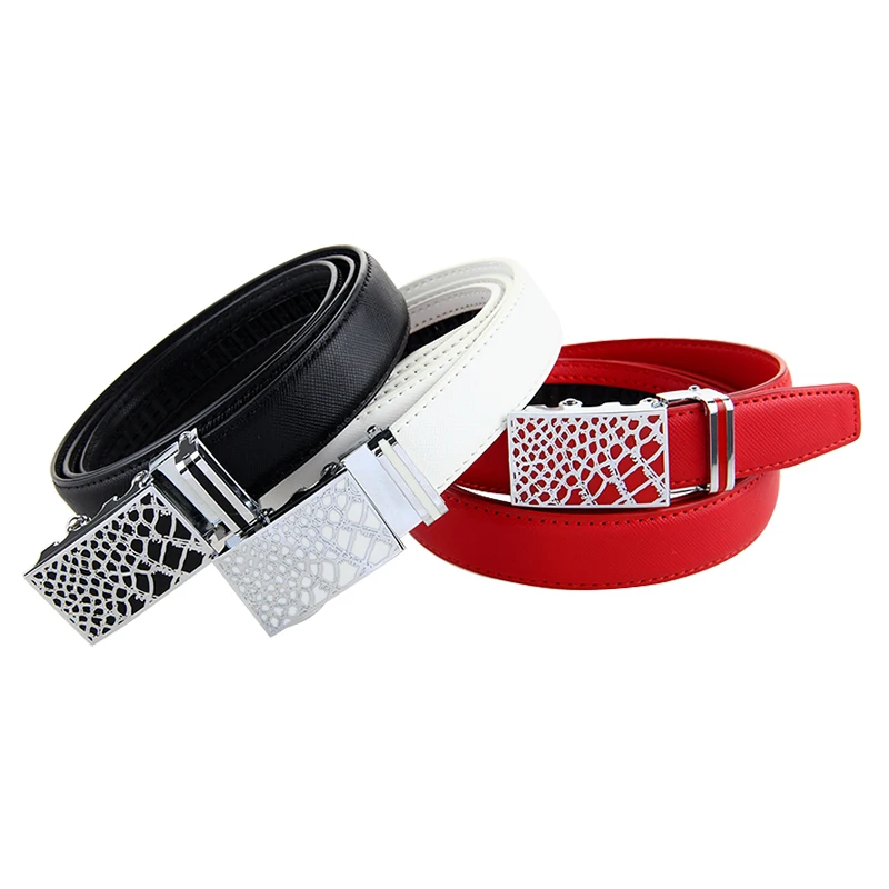

Hot sale women belt genuine leather wide automatic women waist belt real leather with eco-friendly leather 135cm plus size