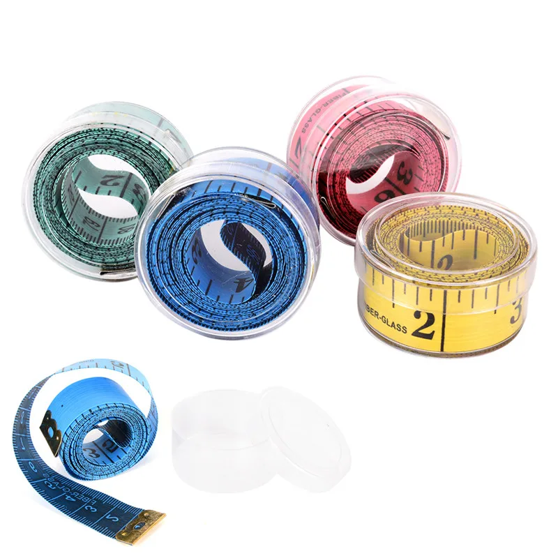 150cm/60" Body Measuring Ruler Sewing Tailor Tape Measure Soft Flat Sewing Ruler Meter Measuring Tape
