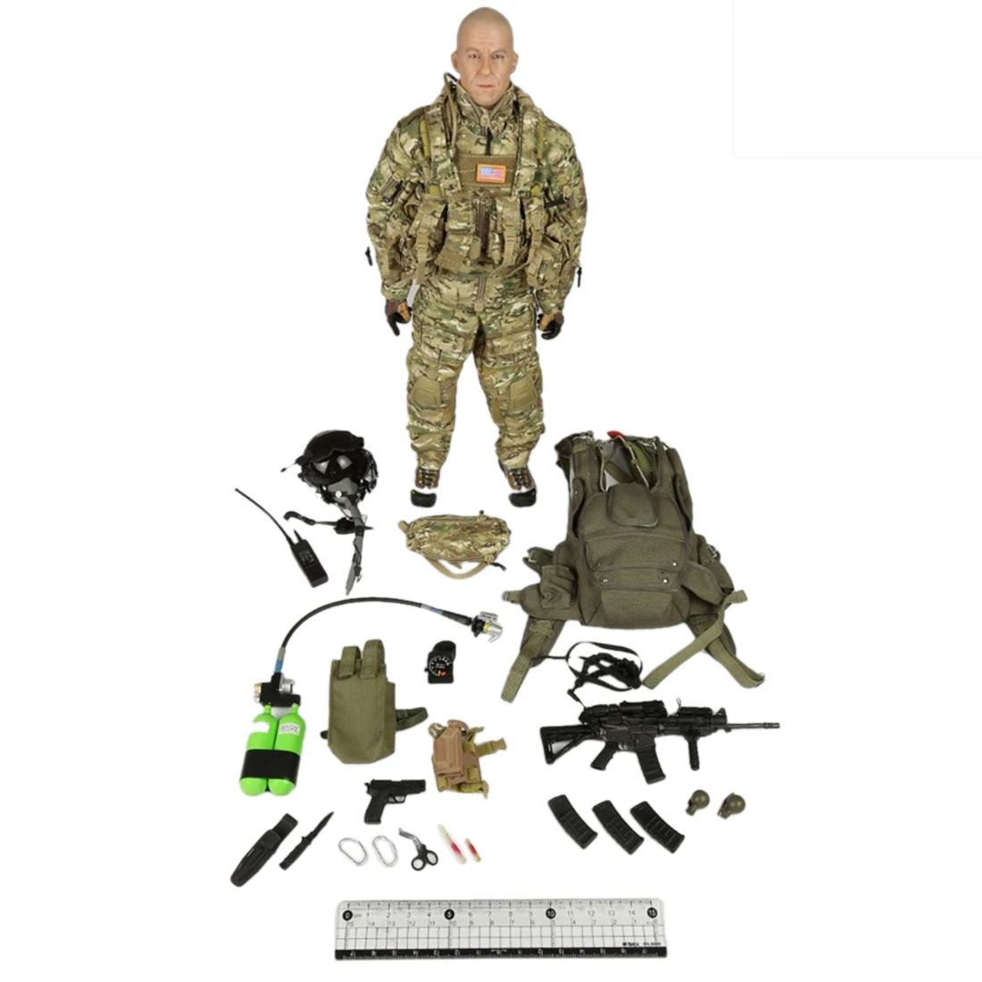 

VeryHot Military Soldier Model Suit Special Forces Clothes Equipment For 1/6 12 Inch Soldier Model ( Body And Head Not Included)