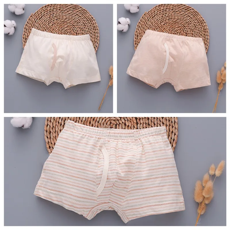 Kids Boy Underpant Cotton Children's Four Corner Briefs New Toddler Boy