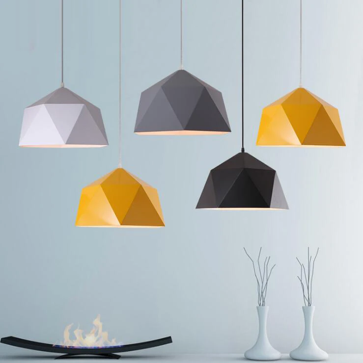 Modern LED Loft Industrial Pendant Light for Restaurant/Cafe/Bar/Home Fashion Metal hanging lamp E27 Bulbs AC110-240V | Лампы и