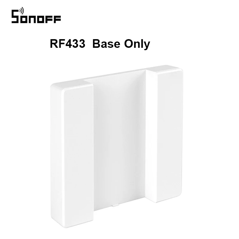 SONOFF 8 ключ 433 МГц RF пульт дистанционного управления для SONOFF iFan03, D1, 4CHProR2, TX серии, BASICRFR3 TX серии/RF мост - Цвет: Base