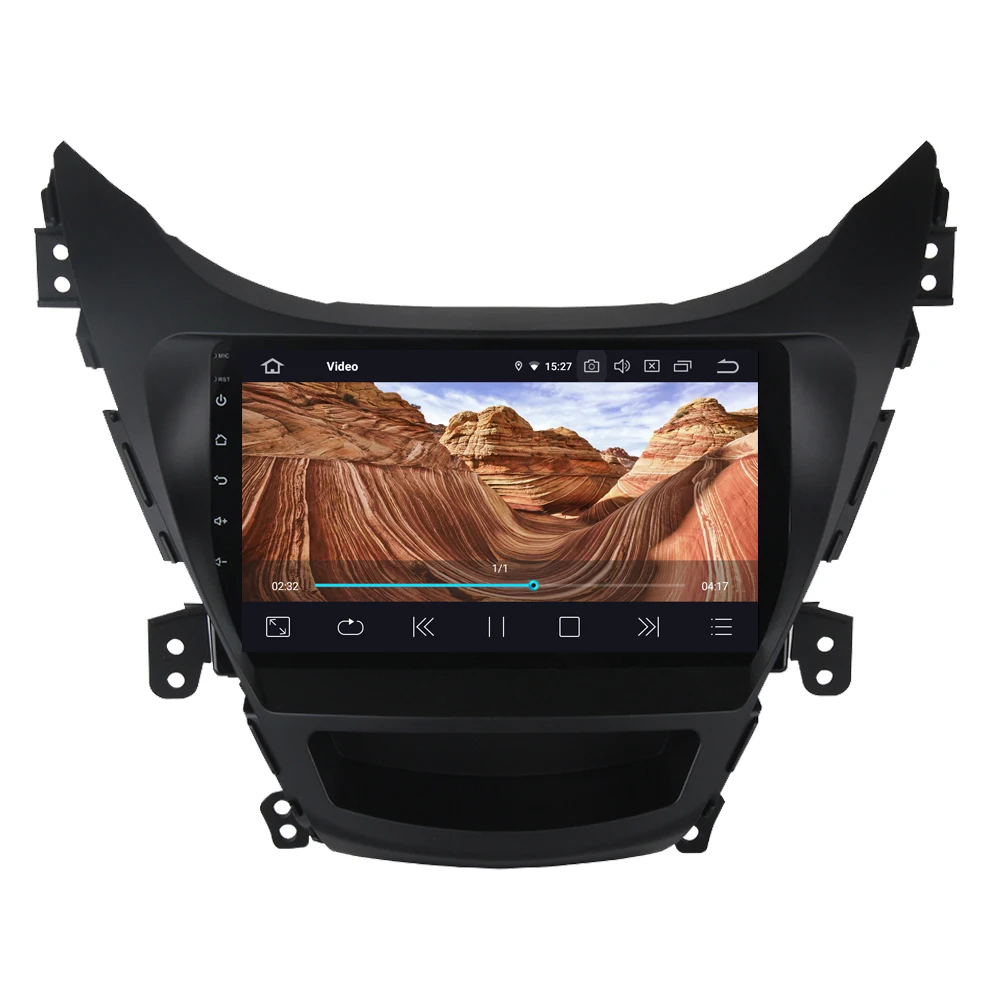 Excellent For Hyundai Elantra Avante I35 2010-2013 Android 9.0 Auto Car Radio Stereo GPS Navigation Navi Media Multimedia System PhoneLink 5