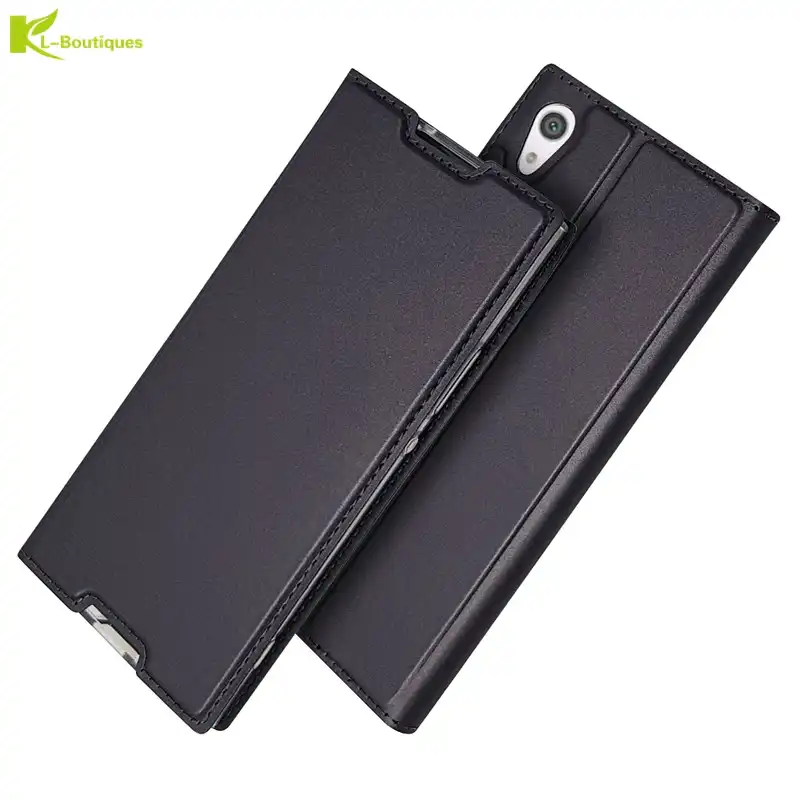 Кожаный чехол книжка для Sony Xperia L1 L2 XA1 Plus X XA XZ2 XZ3 Ultre XZ XZ1 Compact Premium Z5 Mini|Бамперы| |