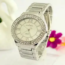 2017 Hot Sale Top Luxury Watch women Contena Brand Casual diamond Multiple Time Clock steel women
