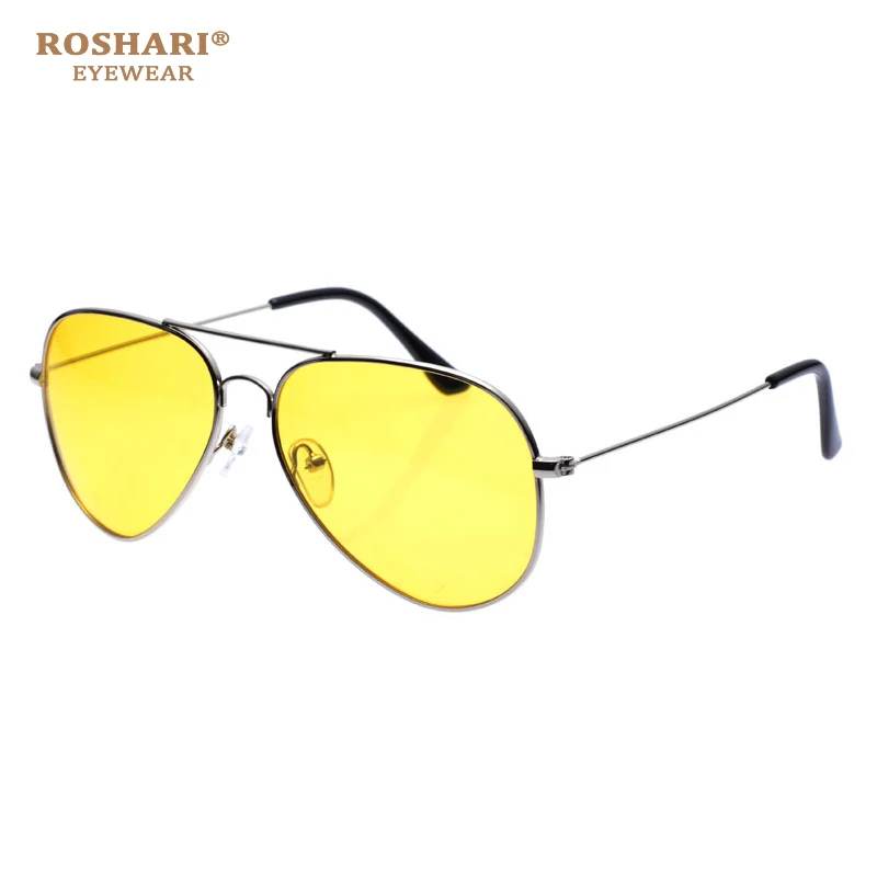 

RoShari A16 Night Vision Glasses Polarized Sunglasses UV Protection Eyewear Driver Goggles UV400 Driving Glasses