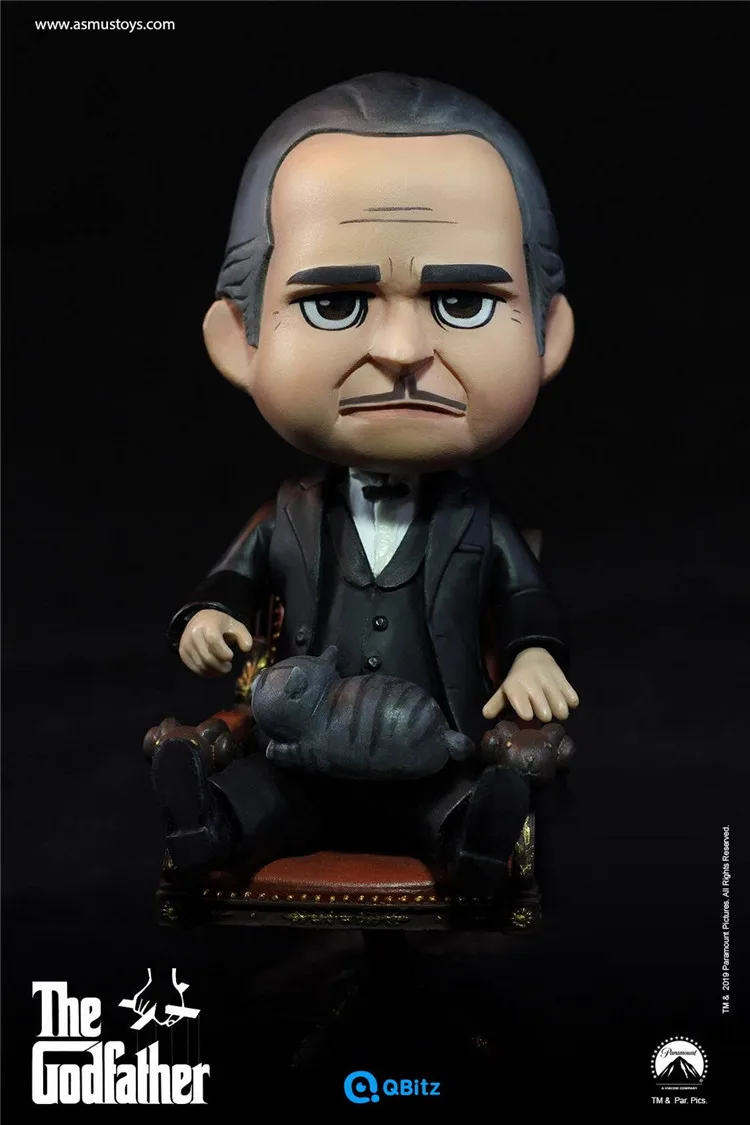 

ASMUS TOYS QB003 4inch Cute THE GODFATHER Collection Action Figure for Fans Holiday Gift