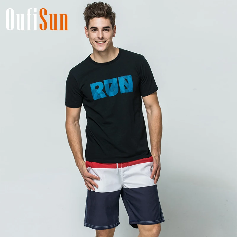 

Oufisun 2018 Men Summer Fashion Board Shorts Beach Boxer Trunks Short Men Shorts Men's Swimsuits Sports Running Bottoms Men
