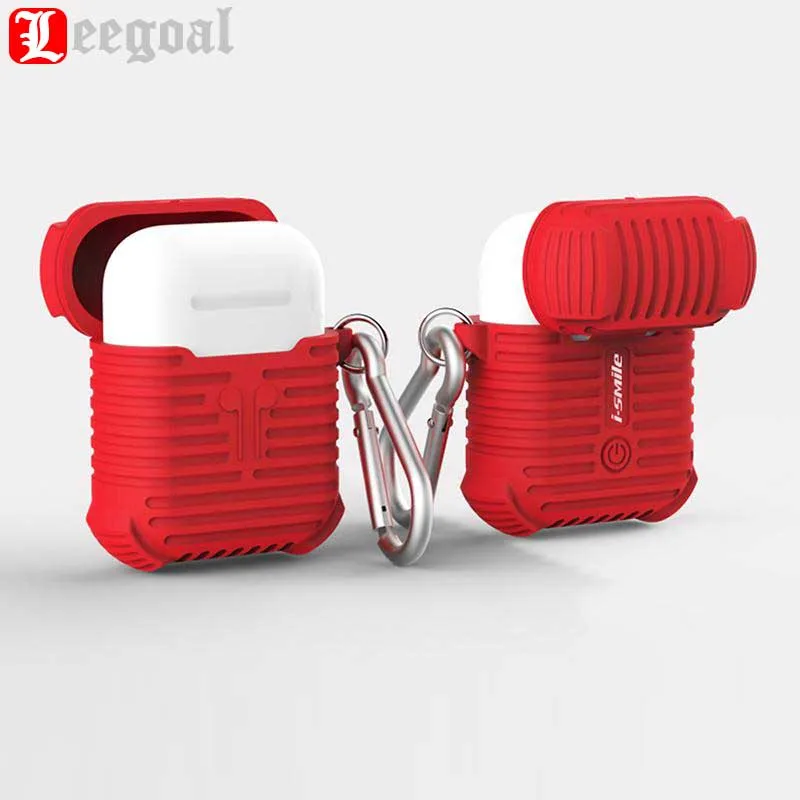Leegoal силиконовый чехол для Apple Airpods Мягкий ТПУ Защитный Контейнер хранения Air Pods