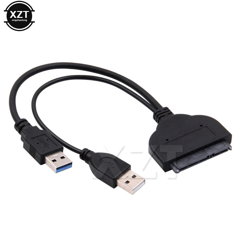 Высококачественный Высокоскоростной Кабель-адаптер USB3.0 для SATA с 22 контактами 2
