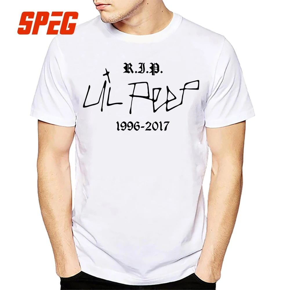 T Shirts RIP Lil Peep Cry Baby Tribute Hip Hop Man T Shirt Men O Neck