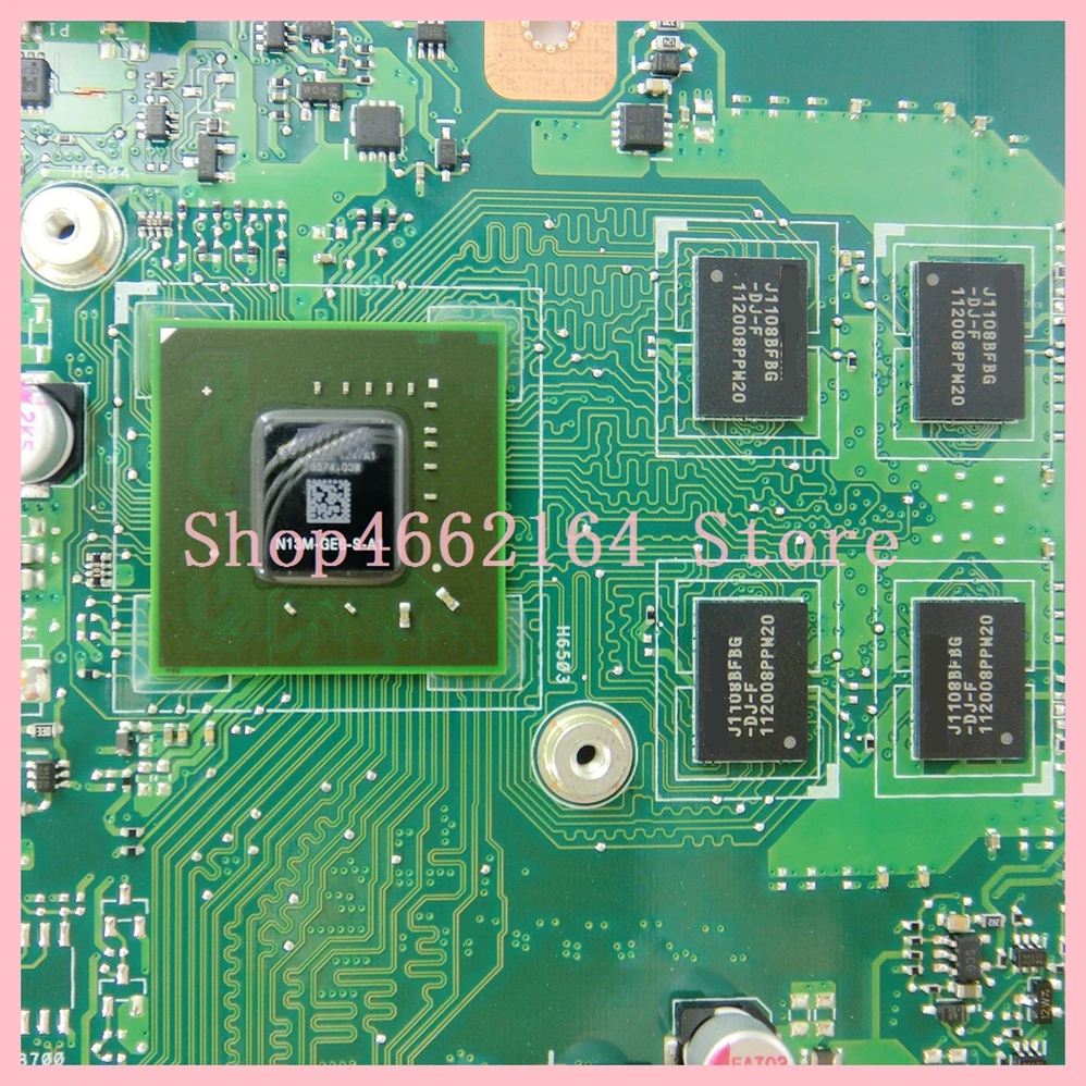  X75VD Mainboard HM76 GT610M 4GB RAM REV 2.0 X75VD motherboard For ASUS X75V X75VC X75VB X75VD R704V