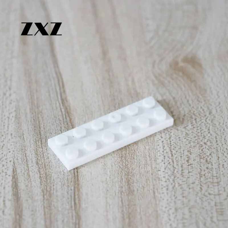 100 шт. Детские Обучающие Развивающие DIY блоки пластина 2x6 пластиковые строительные игрушки для детей совместимый с лего 3795 части пластины