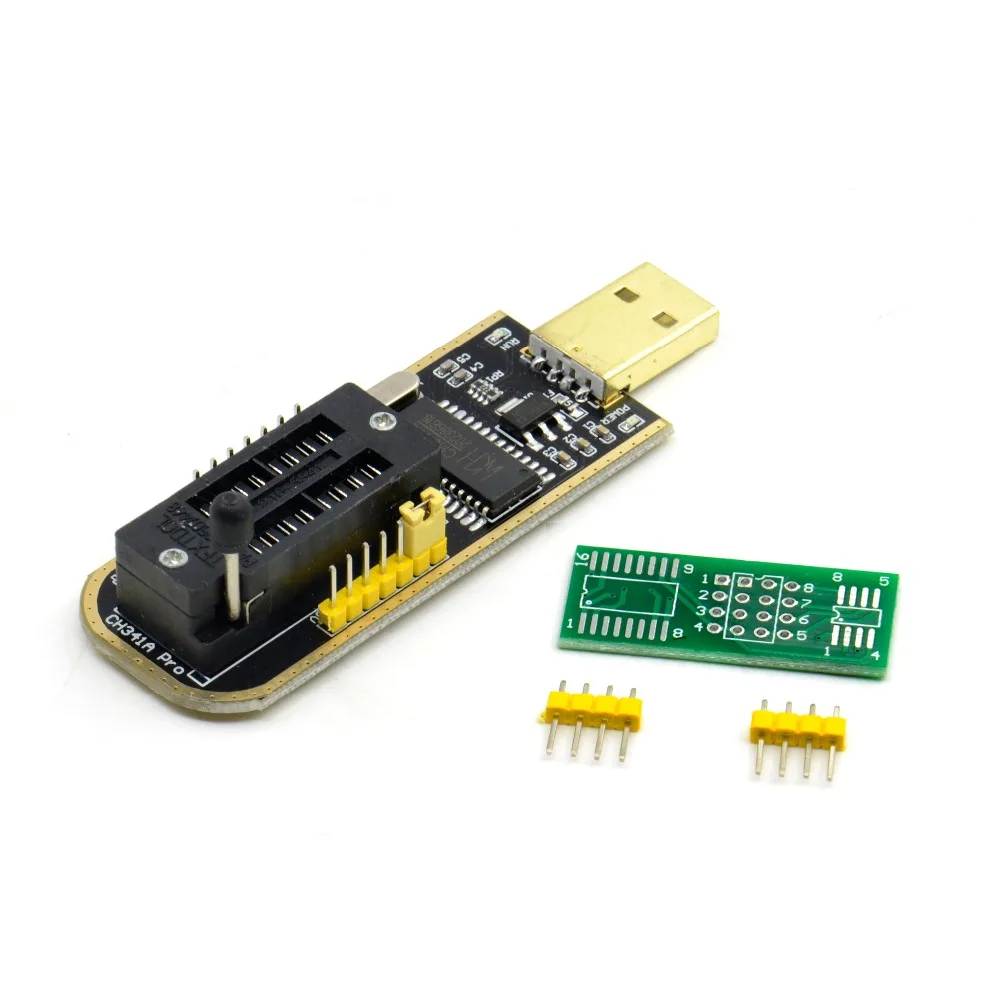 

Best Selling USB Programmer CH341A 24 25 Series EEPROM SPI Flash BIOS Board Module Software Driver