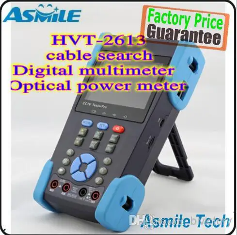 

3.5" CCTV security camera tester monitor Ping IP address test Optical fiber power meter digital multimeter cable tracer POE