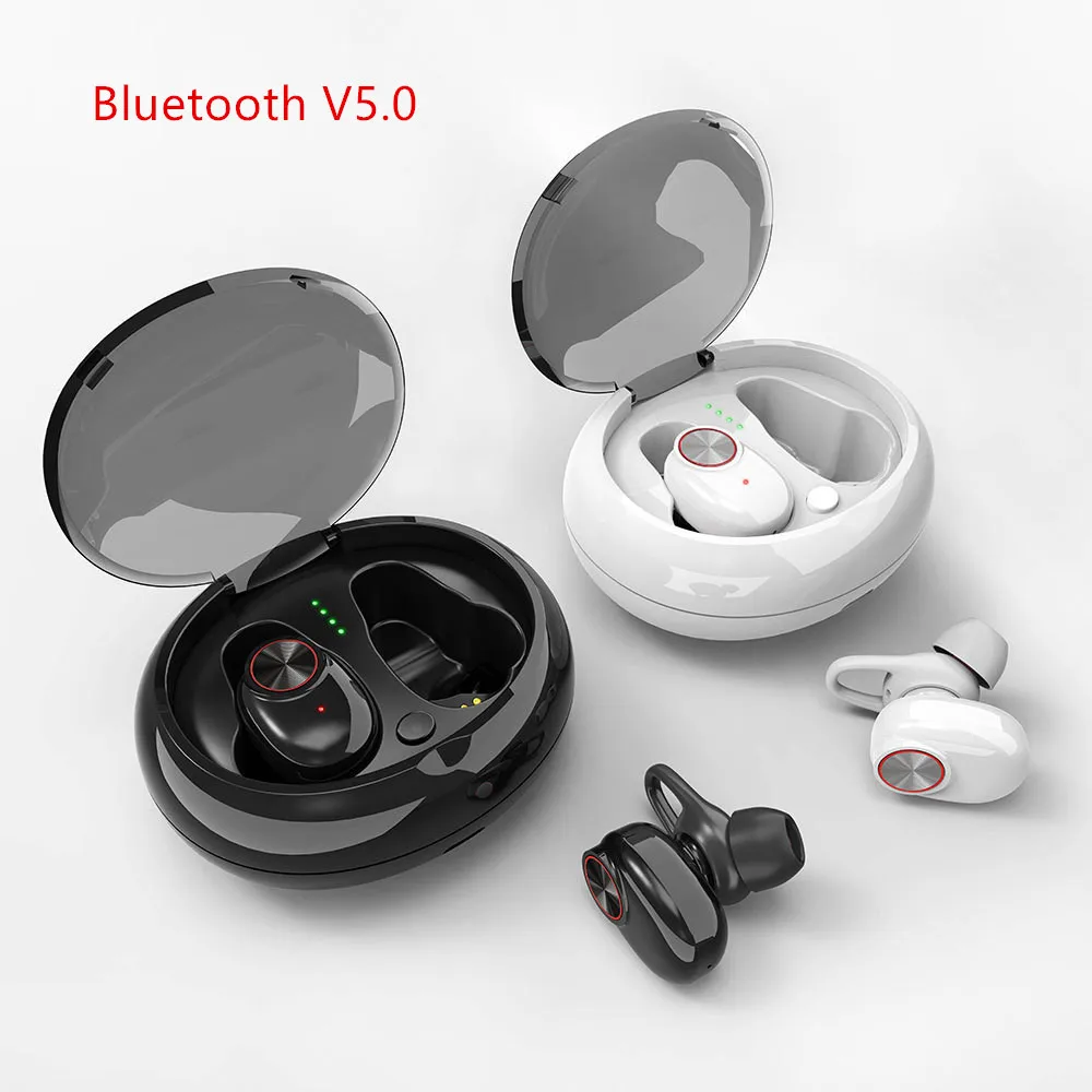 TWS мини наушники Bluetooth 5 0 шумоподавление Hands Free стерео невидимая гарнитура в ухо с