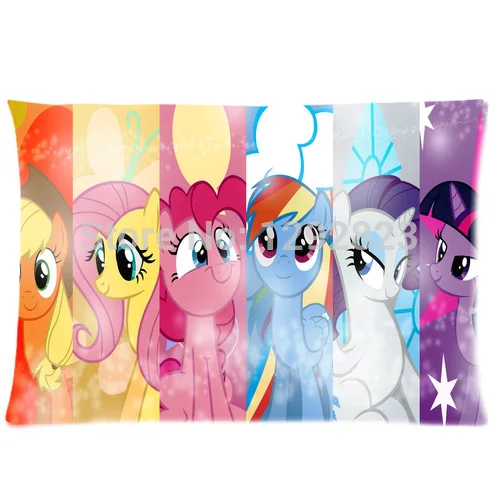

Free Shipping My Little Pony Rainbow Dash Custom Rectangle Pillow Case 20x30 (one side) Throw Pillow Cover Case PC-95