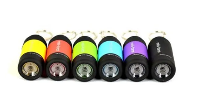 Портативный мини-дорожный кемпинговый флэш-светильник фонарь Брелоки USB Перезаряжаемый светильник брелок для мотоцикла автомобиля брелок подарок