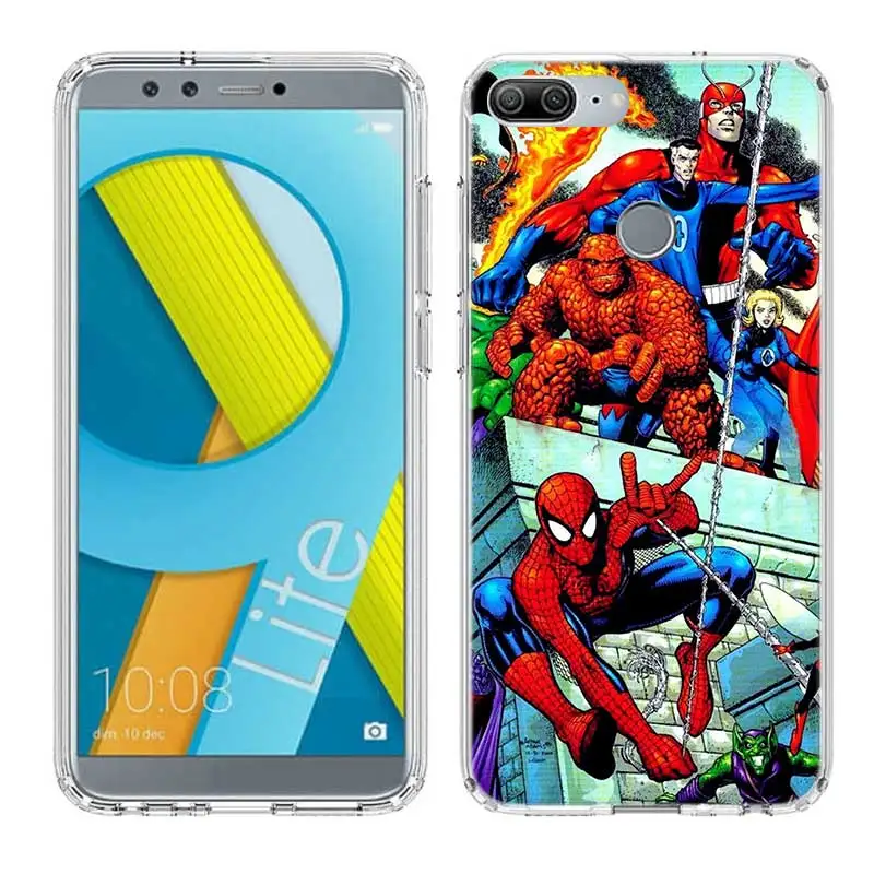 Marvel Comics Fundas силиконовый чехол для телефона для huawei Honor 20 Pro 10 9 lite 8X 8A 20i 8C 8S V20 Y5 Y6 Y7 Y9 крышка - Цвет: NO.10