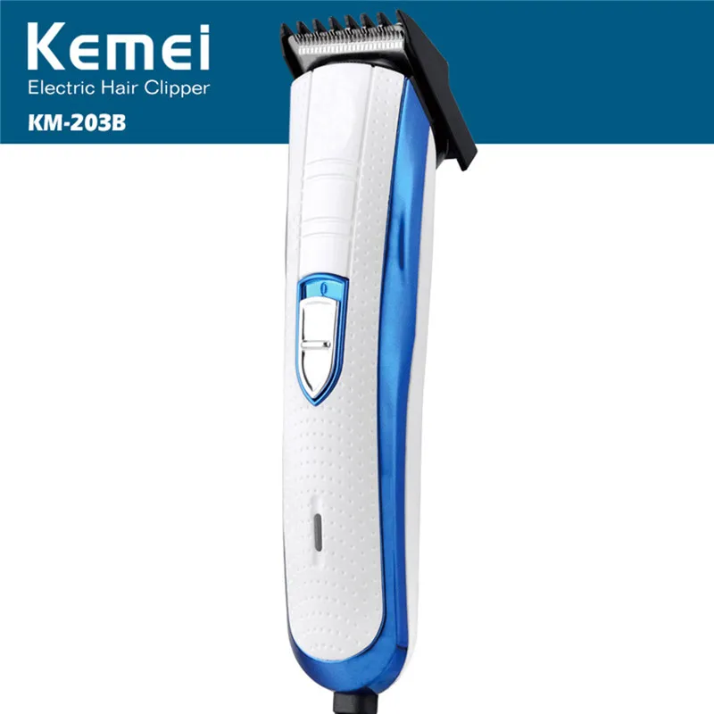 Professional Kemei KM-203B Electric Hair Clipper Trimmer Shaver Razor Hair scissors Hair Cutting Quiet Used for Man and Baby Professional Kemei KM-203B Electric Hair Clipper Trimmer Shaver Razor Hair scissors Hair Cutting Quiet Used for Man and Baby