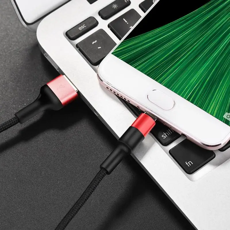 HOCO X26 1 متر/3.28ft النايلون مضفر USB شحن كابل شاحن مزامنة البيانات لالروبوت الهواتف المصغّر usb نوع-C المحمول الهاتف كابل يو اس بي