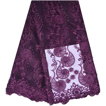 

Best Quality African Pearls Lace Fabric White Swiss Voile Lace High Quality Embroidery French Mesh 2018 Nigeria Lace Fabric 1219