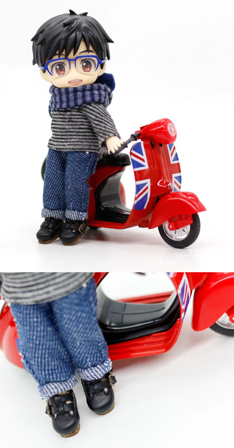 1 пара элегантный Обувь на шнуровке милые кожаные туфли для ob11 1/12 bjd blyth куклы среднего размера аксессуары обувь для куклы