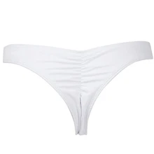 Женские шорты, купальники, складные одноцветные трусики, цельные, низкая талия, пляжные шорты для отдыха, быстросохнущие, Женская Базовая нижняя часть