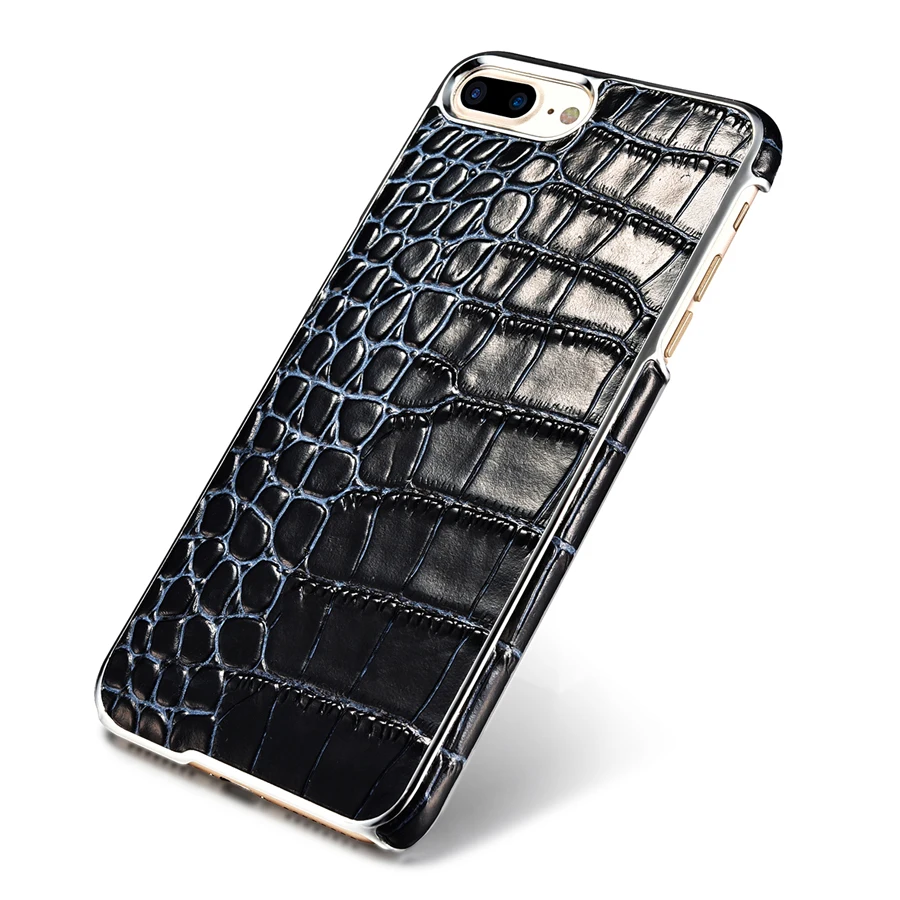 imágenes para Original XOOMZ Lujo Imitación de Cocodrilo Funda de piel Para Apple iPhone 7/7 Plus Cuero Genuino Cubierta de la Cáscara Del Teléfono Móvil casos imágenes para Original XOOMZ Lujo Imitación de Cocodrilo Funda de piel Para Apple iPhone 7/7 Plus Cuero Genuino Cubierta de la Cáscara Del Teléfono Móvil casos