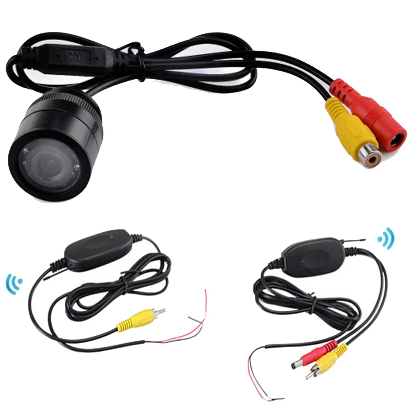 IR Night Vision Wireless Car Rear View Backup Camera (6)