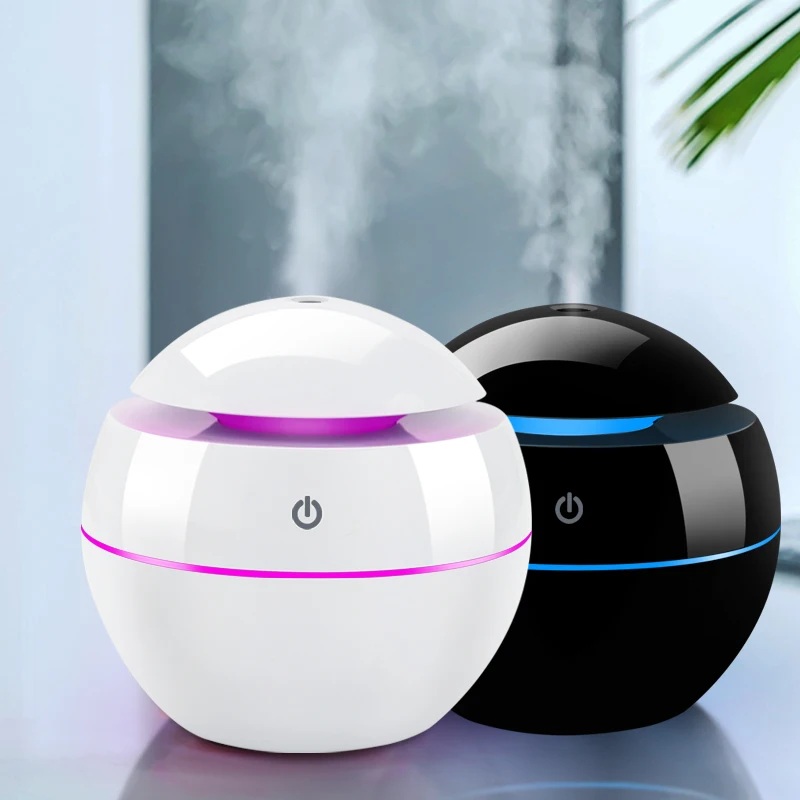 Preise USB Luftbefeuchter Veränderbar Aroma Ätherisches Öl Diffusor Mini Tragbare Ultraschall Nebel Luftbefeuchter Luftreiniger LED Nacht Licht