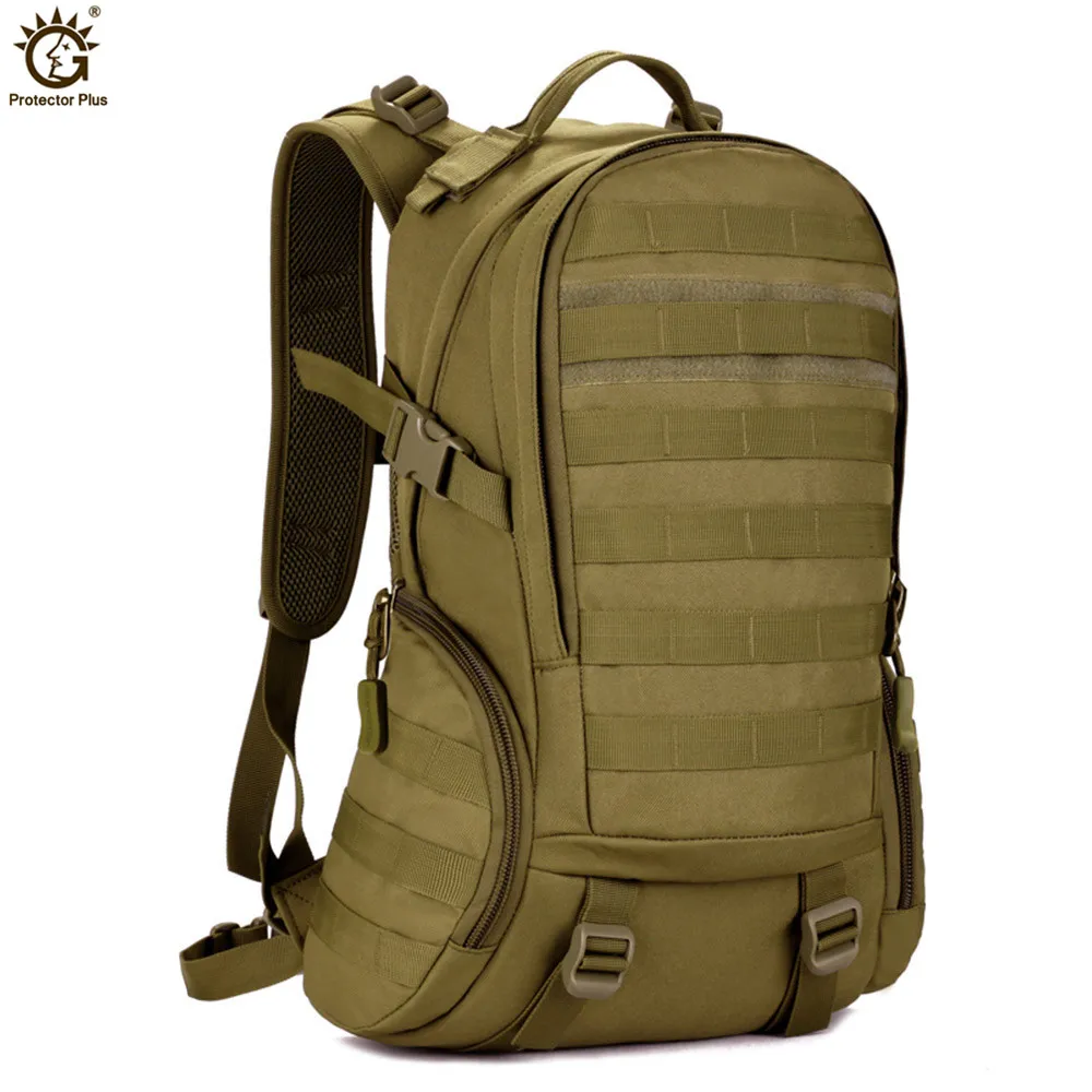 

35L Waterproof Nylon Molle Army Backpack Military Tactical Men Sport Backpacks Outdoor Hiking Camping Cycling Travel Back Pack