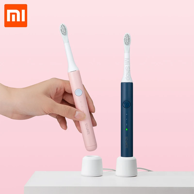 Оригинальная звуковая электрическая зубная щетка XIAOMI SO WHITE с беспроводной