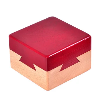 

1 Pcs/set Creative Wooden Magic Box Puzzle game Luban lock IQ toys For Children Adult Educational Toys Brain Teaser Game