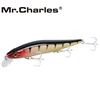 Mr.Charles CMC004 Fishing Lure 110mm/14.5g 0-1.0m Floating Super Minnow Three Hooks Crankbait Long Shot Hard Bait ► Photo 2/6