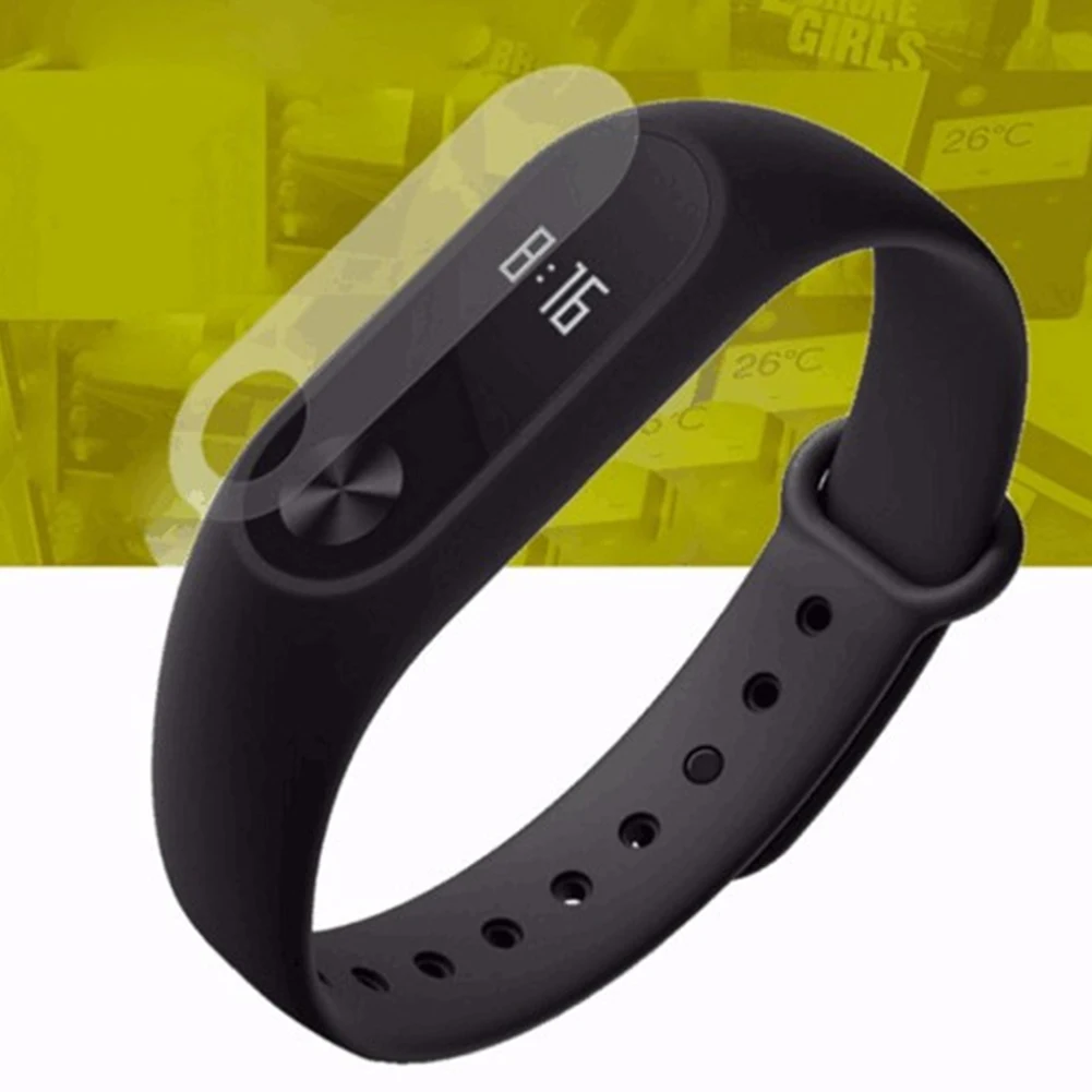 2 шт./компл. Экран Защитная пленка для Xiaomi mi Band 2 ультратонкая пленка из выдержке Экран Защитная пленка для mi band 2 Аксессуар#2