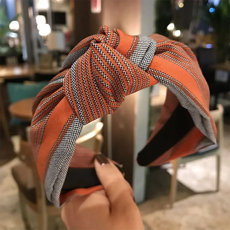 

Fashion Beautiful Stripe Hair Hoop Headband Head Hoop Children Headdress Princess Hair Headband Gift Accessories